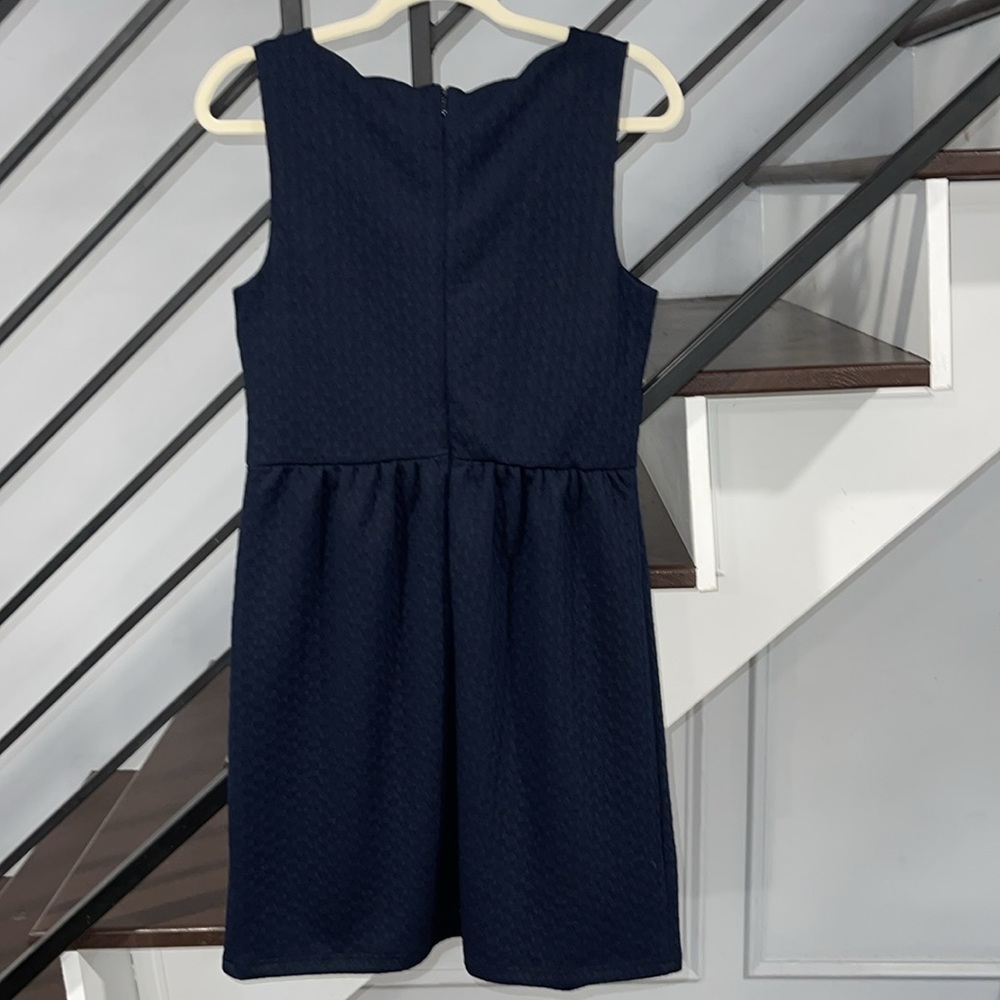 LOFT Navy Blue Stretch Dress Size 6 NWT - Picture 8 of 9